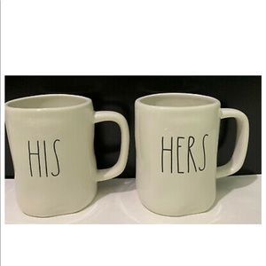 Rae Dunn His Hers Mugs